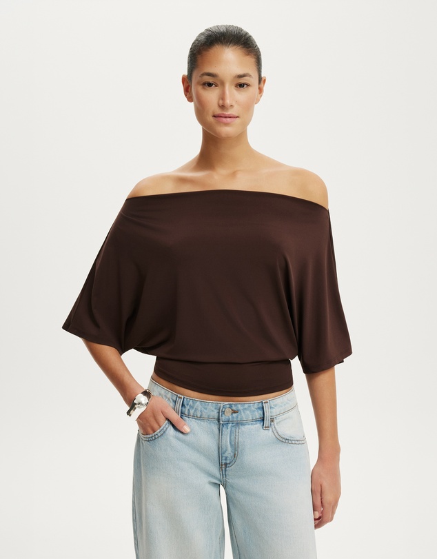 Cotton On - Lana Batwing SS Top