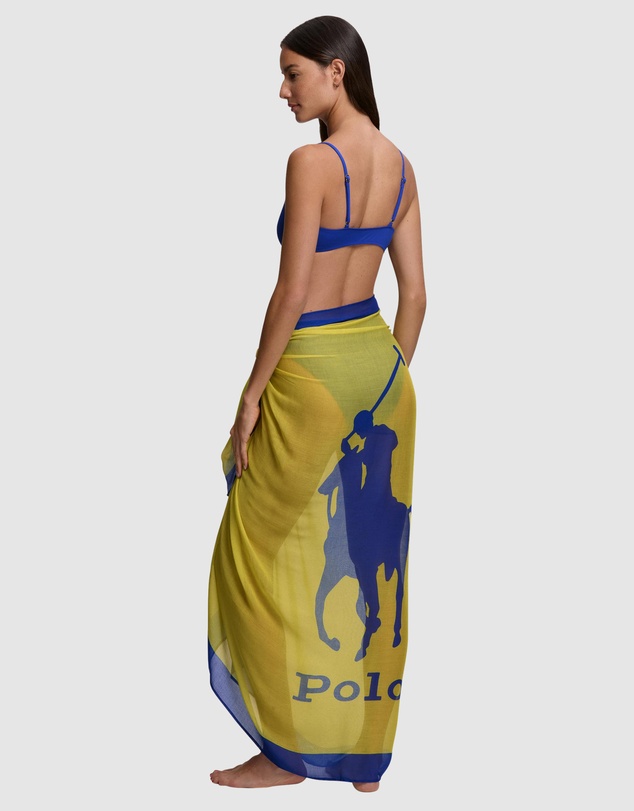 Polo Ralph Lauren - Big Pony Long Pareo Scarf Beach Cover Up