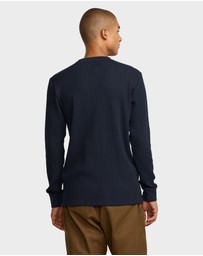 RVCA - Mens Dayshift Thermal Long Sleeve T-Shirt