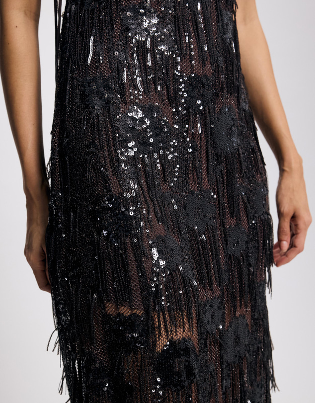 Lover - Xylia Drop Sequin Maxi Dress