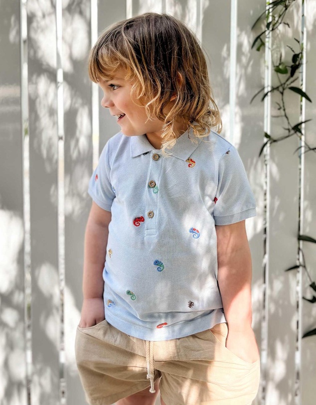 Purebaby - Linen Blend Short -Kids-Babies