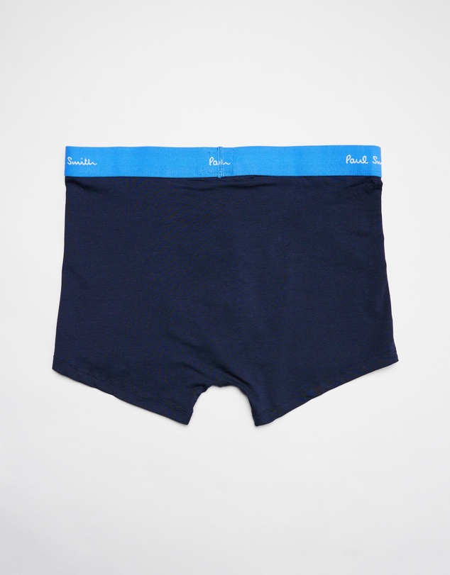 Paul Smith - 5-Pack Stripe and Plain Mixed Boxer Briefs