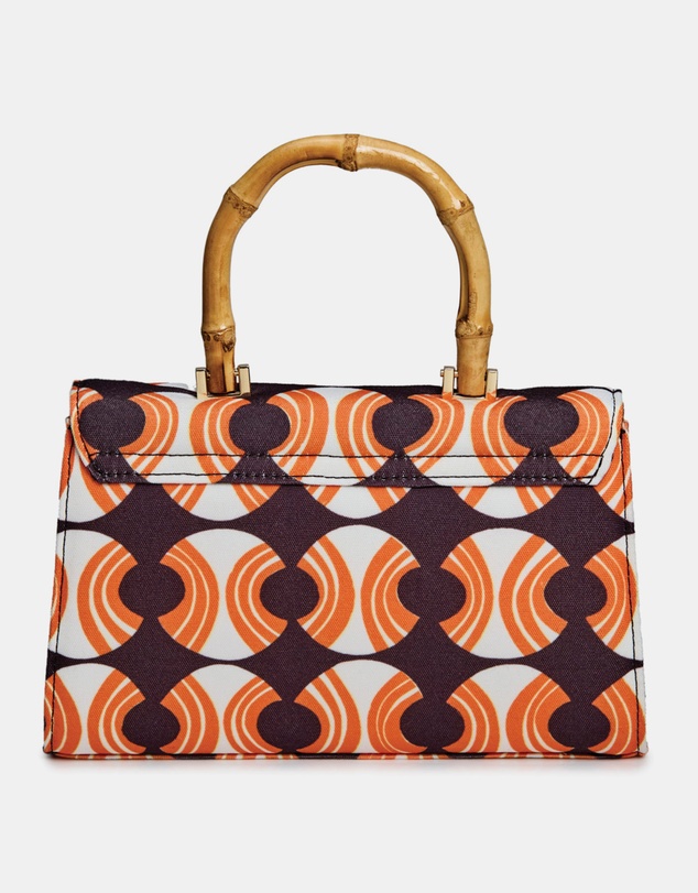 Wolf - Wolf Evie Collection Large Bag with Echo Tang Print