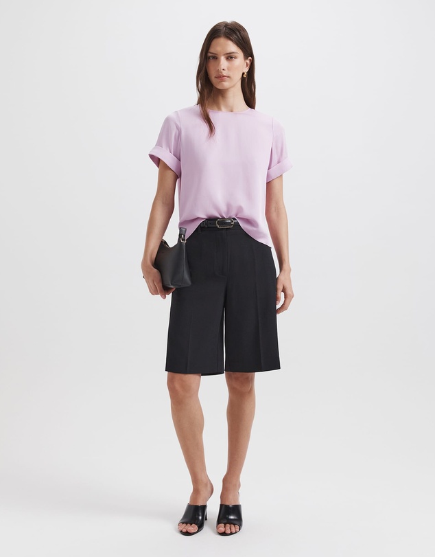 SABA - Sadie Silk Short Sleeve Tee