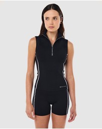 P.E Nation - Routine Quarter Zip Tank