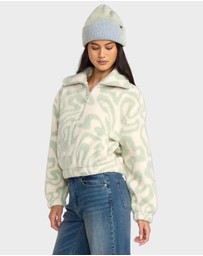 Billabong - Womens Barra Half Zip Pullover