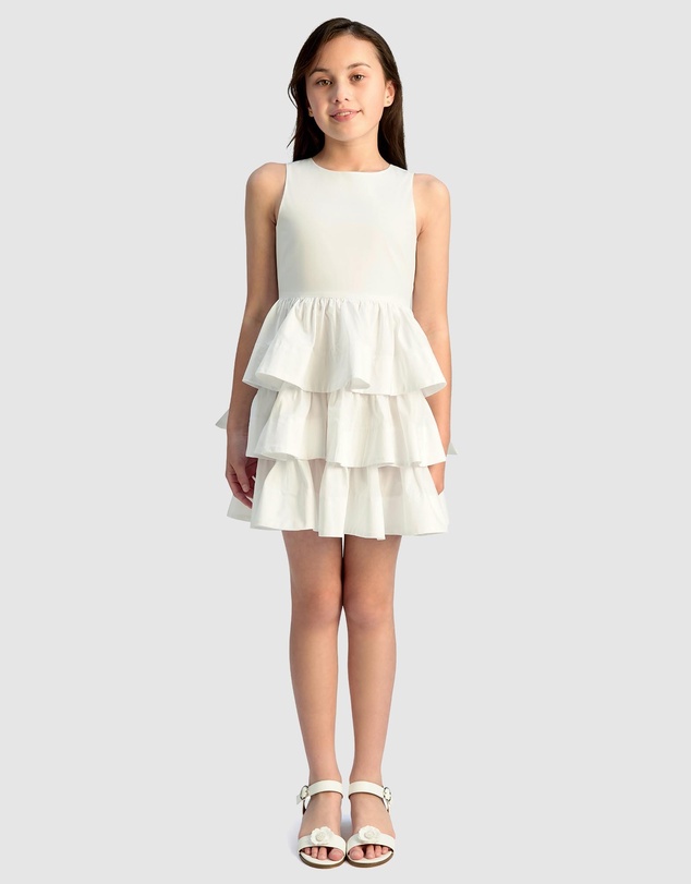 Bardot Junior - Gia Poplin Dress - Kids-Teens