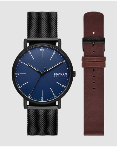 Skagen - Signatur Black Analogue Watch