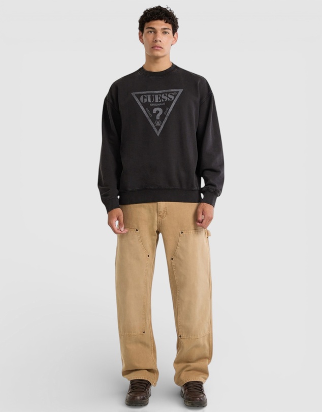 GUESS Originals - GUESS Originals Vintage Triangle Crewneck Sweatshirt