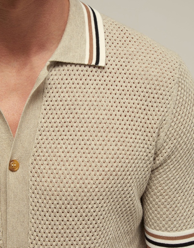 Oxford - Kenji Knitted Shirt