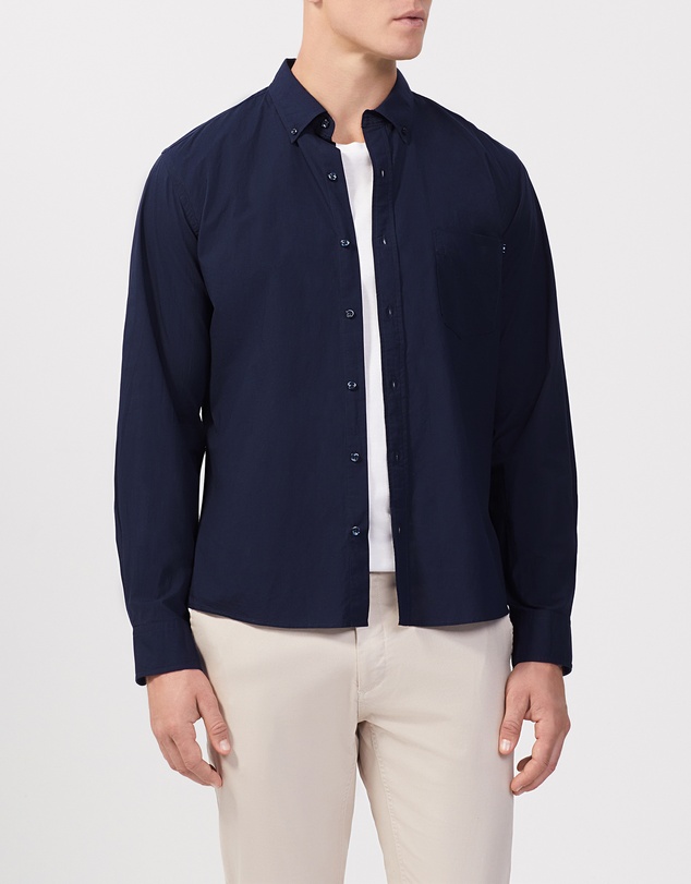 Van Heusen - Washed Poplin Casual Shirt
