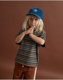 Rhythm - Adventure Stripe SS T-Shirt - Kids
