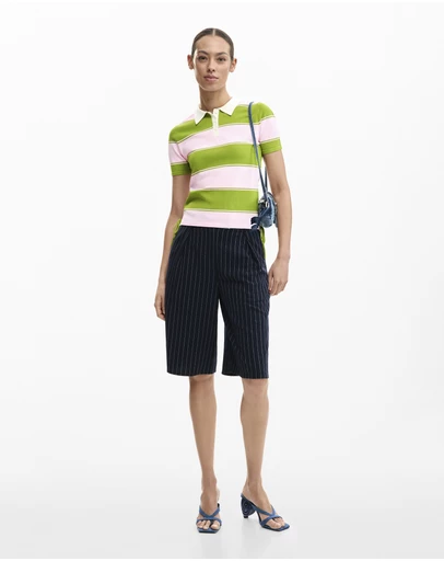 Desigual - Polo shirt with laces