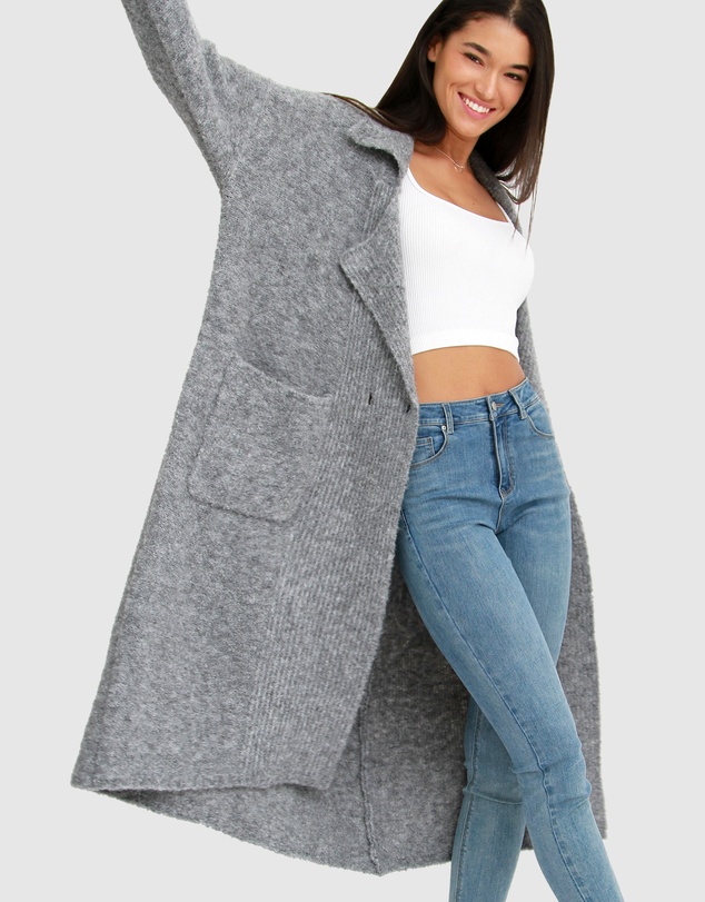 Belle & Bloom - Born To Run Sweater Coat
