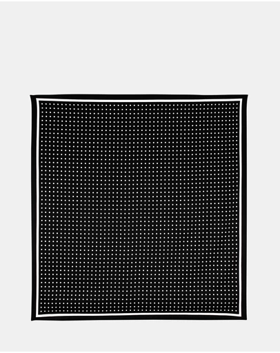 Morgan & Taylor - Bridgitte Hair Scarf in Black