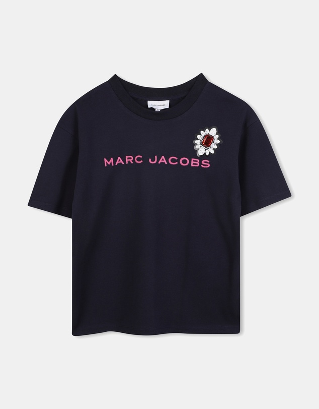 Marc Jacobs - Logo Script T-Shirt - Kids-Teens