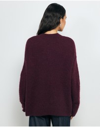 AERE - Jori Wool Blend Oversized Knit Jumper