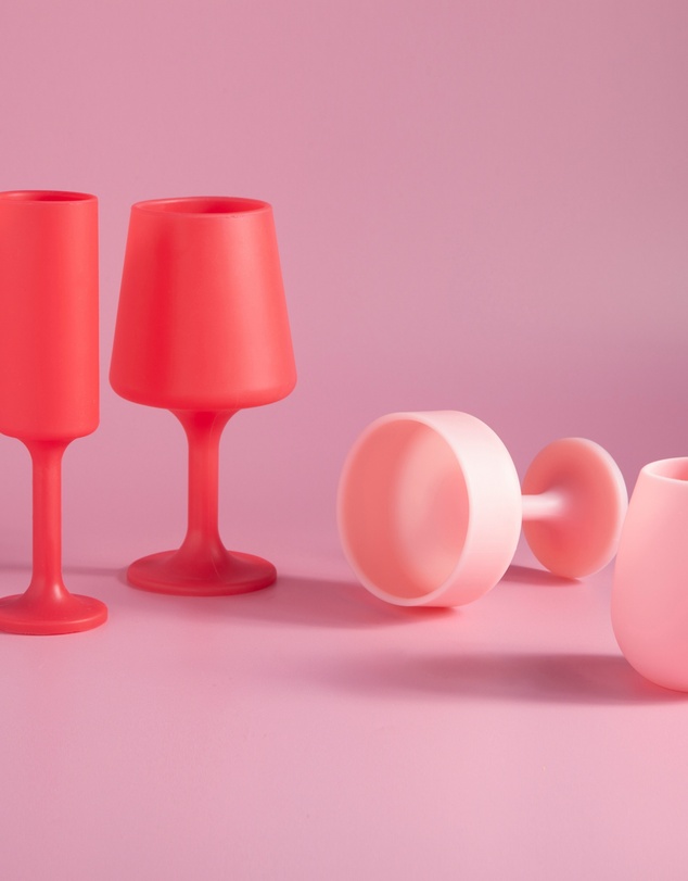 porter green - seff | silicone unbreakable champagne flutes