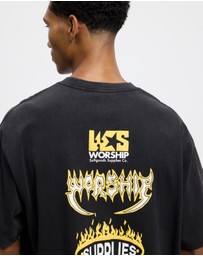 Worship - Pile Up Oversize Tee