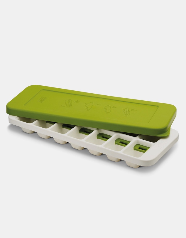 Joseph Joseph - QuickSnap™ Plus Easy Release Ice-Cube Tray with Stackable Lid (Green)