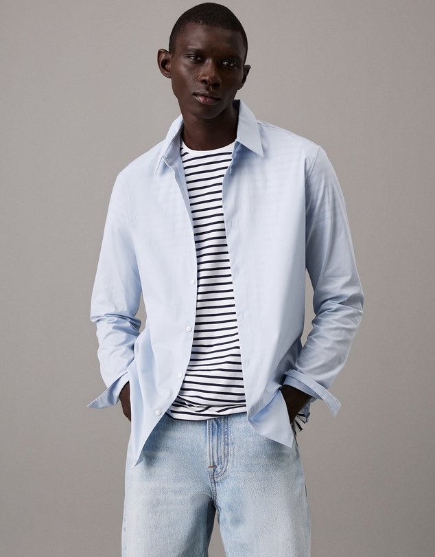 Calvin Klein - Slim Stretch Poplin Shirt