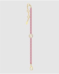 GUESS - Guess 3mm 4G Logo Tennis CZ Bracelet