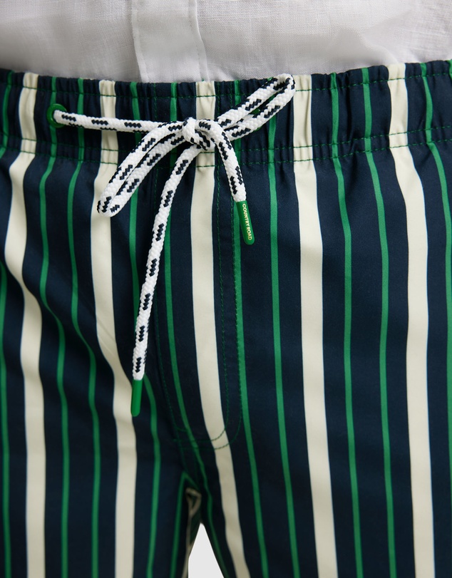 Country Road - Multi Stripe Recycled Polyester Swim Short