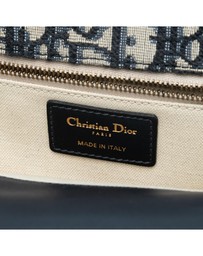 Pre-Loved by Azura Reborn - Pre-Loved Oblique Canvas CD Lock Chain Flap Crossbody