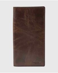 Fossil - Derrick Dark Brown Bifold Wallet
