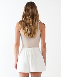 Lost in Lunar  - Ellyza Rib Tank