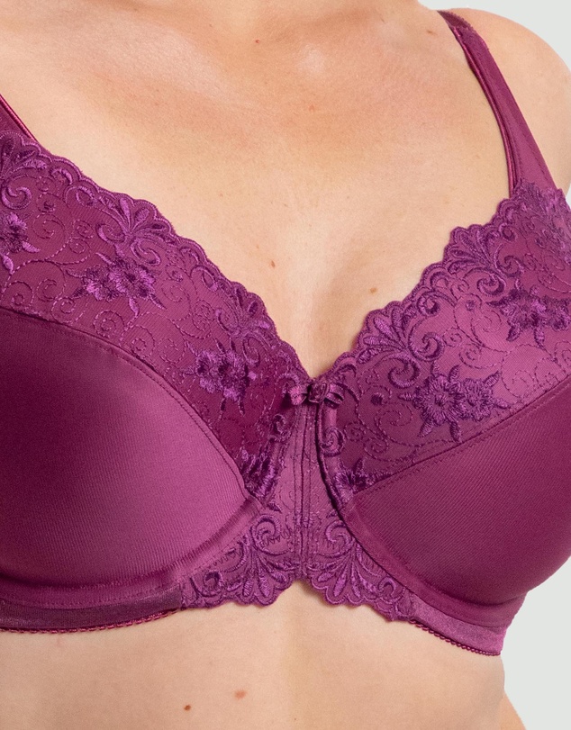 Triumph - Embroidered Minimiser Bra