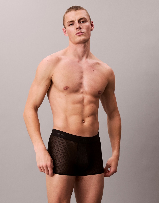 Calvin Klein - Microfibre Lace Low Rise Trunk