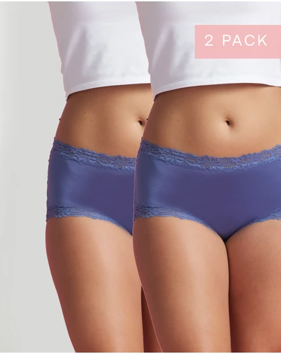 Kayser - 2 Pack Sukie Cotton Full Brief