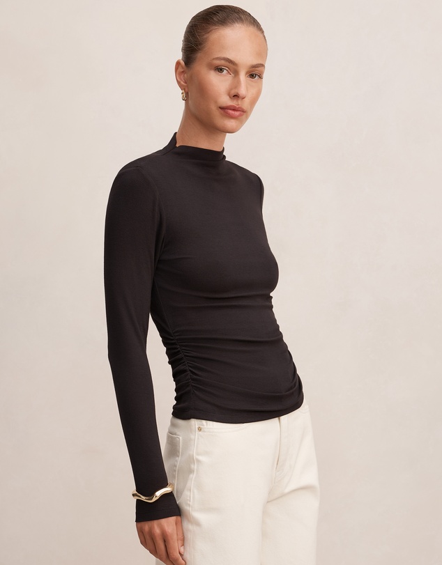 Forever New - Josette Mock Neck Long Sleeves Top