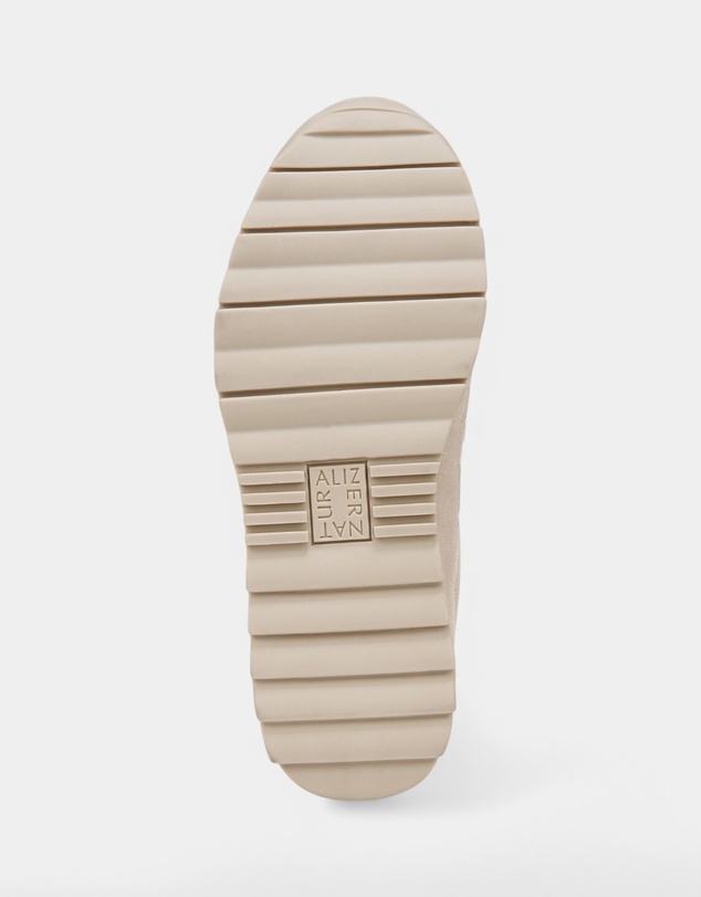Naturalizer - Shay Jogger Lace-Up Sneaker - White/Beige