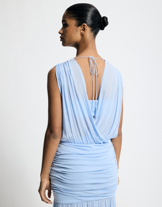 Lover - Zinnia Jersey And Georgette Maxi Dress