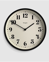 Newgate - Newgate Number Four Wall Clock Matte Black