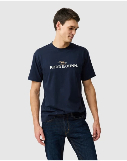 Rodd & Gunn - The Peaks Logo Tee