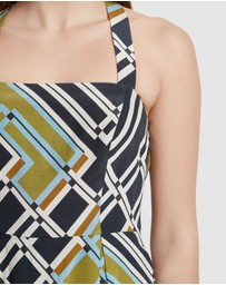 Oxford - Alexis Printed Dress