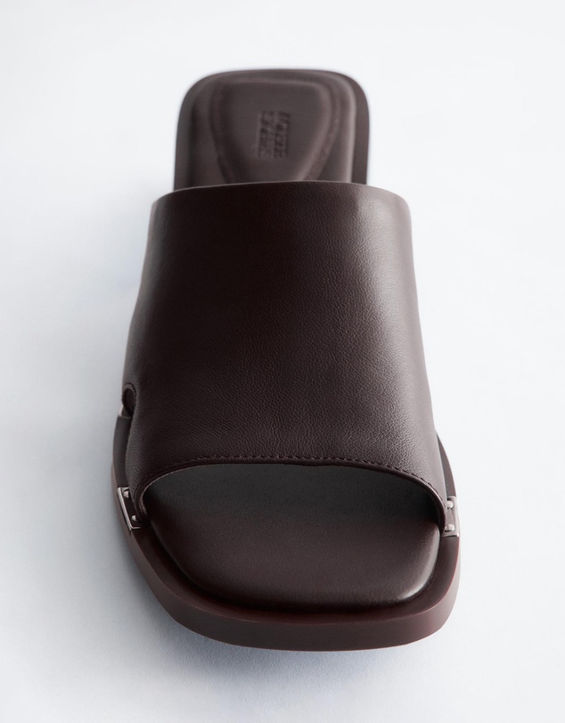 & Other Stories - Block Heel Leather Sandals