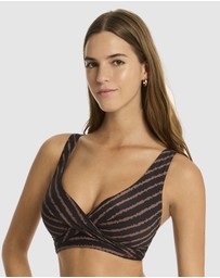 Sea Level Australia - Riptide Cross Front Multifit Bra Top