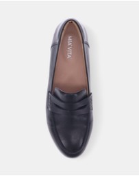 Mia Vita - Remi Casual Slip-On - Black