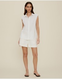The Fated - Lucie Linen Blend Shirt