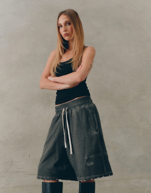 SSAINT - Distressed Lounge Shorts