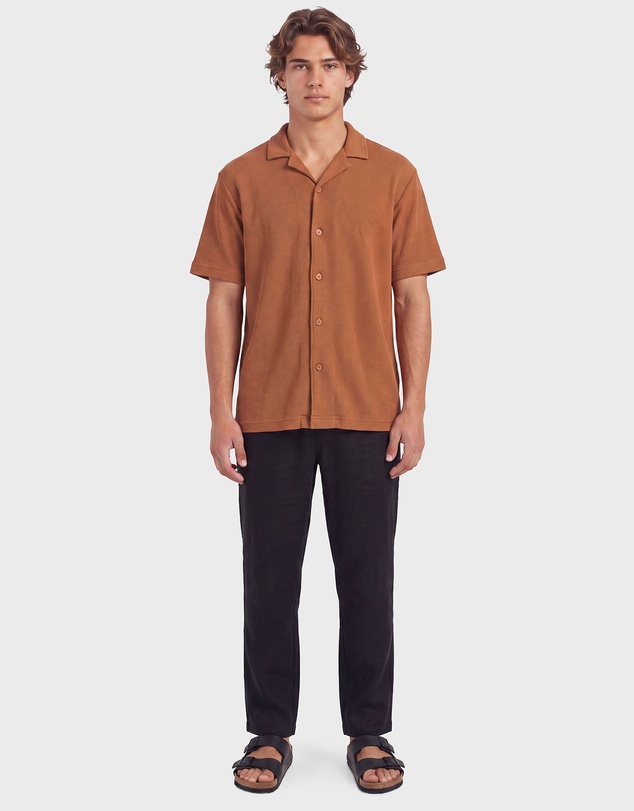 Academy Brand - Carlos Cotton Waffle SS Shirt