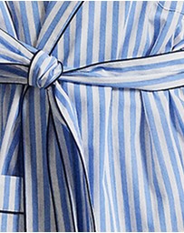 Polo Ralph Lauren - Shirting Stripes Heritage Long Cotton Robe