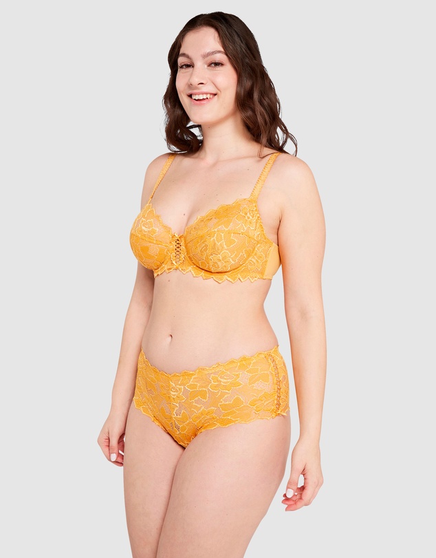 Sans Complexe - Arum Mid-Rise Lace Brief