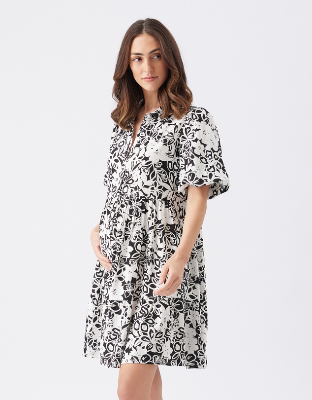 Ripe Maternity - Nahla Linen Dress
