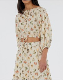 Amelius - Jardin Linen Blouse