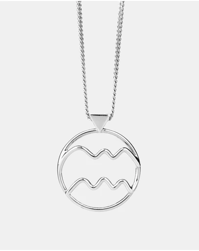 Karen Walker - Aquarius Zodiac Necklace